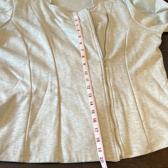 Cyrus zip up cardigan sweatshirt 1X - Picture 6 of 9